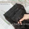 imageNAYOO Clip in Curly Hair Extensions 4PCS Long Wavy Synthetic Thick Hairpieces with Fiber Double Weft for Women Hair Full Head 24 Inch Copper RedDark Brown