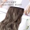imageNAYOO Clip in Hair Extensions for Women 20 Inch Long Wavy Curly Auburn Hairpieces Full Head Synthetic Hair Hairpieces6PCSAuburnDark Brown Mix Blonde