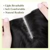 imageNAYOO Long Ombre Blonde Wavy Wig for Women 26 Inch Middle Part Curly Wavy Wig Natural Looking Synthetic Heat Resistant Fiber for Daily Party Use Ombre BlondeBrown Mixed Blonde