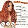 imageNAYOO Long Wavy Wigs for Women Dark Brown Middle Part Wig Synthetic Heat Resistant Fiber Women Wigs for Daily Party Use 26 Inch Dark BrownAuburn2