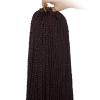 imageNAYOO Senegalese Twist Crochet Hair For Black Women  8 Packs 35 StrandsPack Small Twist Crochet Braids Hair Hot Water Setting Crochet Braiding Hair Straight Ends18 Inch 1B1BBUG