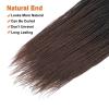imageNAYOO Senegalese Twist Crochet Hair For Black Women  8 Packs 35 StrandsPack Small Twist Crochet Braids Hair Hot Water Setting Crochet Braiding Hair Straight Ends18 Inch 1B1B30