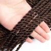 imageNAYOO Senegalese Twist Crochet Hair For Black Women  8 Packs 35 StrandsPack Small Twist Crochet Braids Hair Hot Water Setting Crochet Braiding Hair Straight Ends18 Inch 1B1B30