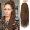 imageNAYOO Senegalese Twist Crochet Hair For Black Women  8 Packs 35 StrandsPack Small Twist Crochet Braids Hair Hot Water Setting Crochet Braiding Hair Straight Ends18 Inch 1B30
