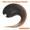 imageNAYOO Senegalese Twist Crochet Hair For Black Women  8 Packs 35 StrandsPack Small Twist Crochet Braids Hair Hot Water Setting Crochet Braiding Hair Straight Ends18 Inch 1B1B3027