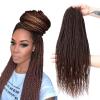 imageNAYOO Senegalese Twist Crochet Hair For Black Women  8 Packs 35 StrandsPack Small Twist Crochet Braids Hair Hot Water Setting Crochet Braiding Hair Straight Ends18 Inch 1B1B30