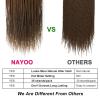 imageNAYOO Senegalese Twist Crochet Hair For Black Women  8 Packs 35 StrandsPack Small Twist Crochet Braids Hair Hot Water Setting Crochet Braiding Hair Straight Ends18 Inch 1B30