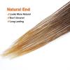imageNAYOO Senegalese Twist Crochet Hair For Black Women  8 Packs 35 StrandsPack Small Twist Crochet Braids Hair Hot Water Setting Crochet Braiding Hair Straight Ends18 Inch 1B1B3027