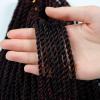 imageNAYOO Senegalese Twist Crochet Hair For Black Women  8 Packs 35 StrandsPack Small Twist Crochet Braids Hair Hot Water Setting Crochet Braiding Hair Straight Ends18 Inch 1B1BBUG