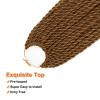imageNAYOO Senegalese Twist Crochet Hair For Black Women  8 Packs 35 StrandsPack Small Twist Crochet Braids Hair Hot Water Setting Crochet Braiding Hair Straight Ends18 Inch 1B30