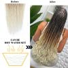 imageNAYOO Senegalese Twist Crochet Hair For Black Women  8 Packs 35 StrandsPack Small Twist Crochet Braids Hair Hot Water Setting Crochet Braiding Hair Straight Ends18 Inch 1B1B27613
