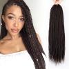 imageNAYOO Senegalese Twist Crochet Hair For Black Women  8 Packs 35 StrandsPack Small Twist Crochet Braids Hair Hot Water Setting Crochet Braiding Hair Straight Ends18 Inch 1B4