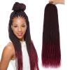 imageNAYOO Senegalese Twist Crochet Hair For Black Women  8 Packs 35 StrandsPack Small Twist Crochet Braids Hair Hot Water Setting Crochet Braiding Hair Straight Ends18 Inch 1B1BBUG