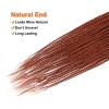 imageNAYOO Senegalese Twist Crochet Hair For Black Women  8 Packs 35 StrandsPack Small Twist Crochet Braids Hair Hot Water Setting Crochet Braiding Hair Straight Ends18 Inch 1B350