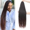 imageNAYOO Senegalese Twist Crochet Hair For Black Women  8 Packs 35 StrandsPack Small Twist Crochet Braids Hair Hot Water Setting Crochet Braiding Hair Straight Ends18 Inch 1B1B30