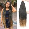imageNAYOO Senegalese Twist Crochet Hair For Black Women  8 Packs 35 StrandsPack Small Twist Crochet Braids Hair Hot Water Setting Crochet Braiding Hair Straight Ends18 Inch 1B1B27
