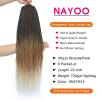imageNAYOO Senegalese Twist Crochet Hair For Black Women  8 Packs 35 StrandsPack Small Twist Crochet Braids Hair Hot Water Setting Crochet Braiding Hair Straight Ends18 Inch 1B1B27613