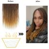 imageNAYOO Senegalese Twist Crochet Hair For Black Women  8 Packs 35 StrandsPack Small Twist Crochet Braids Hair Hot Water Setting Crochet Braiding Hair Straight Ends18 Inch 1B27613