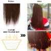 imageNAYOO Senegalese Twist Crochet Hair For Black Women  8 Packs 35 StrandsPack Small Twist Crochet Braids Hair Hot Water Setting Crochet Braiding Hair Straight Ends18 Inch 1B30