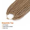 imageNAYOO Senegalese Twist Crochet Hair For Black Women  8 Packs 35 StrandsPack Small Twist Crochet Braids Hair Hot Water Setting Crochet Braiding Hair Straight Ends18 Inch 1B27613