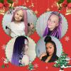 imageNAYOO Senegalese Twist Crochet Hair For Black Women  8 Packs 35 StrandsPack Small Twist Crochet Braids Hair Hot Water Setting Crochet Braiding Hair Straight Ends18 Inch 1B1BPurple