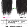 imageNAYOO Senegalese Twist Crochet Hair For Black Women  8 Packs 35 StrandsPack Small Twist Crochet Braids Hair Hot Water Setting Crochet Braiding Hair Straight Ends18 Inch 1B4
