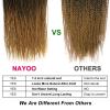 imageNAYOO Senegalese Twist Crochet Hair For Black Women  8 Packs 35 StrandsPack Small Twist Crochet Braids Hair Hot Water Setting Crochet Braiding Hair Straight Ends18 Inch 1B427