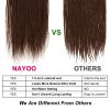 imageNAYOO Senegalese Twist Crochet Hair For Black Women  8 Packs 35 StrandsPack Small Twist Crochet Braids Hair Hot Water Setting Crochet Braiding Hair Straight Ends18 Inch 1B30