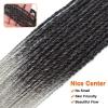 imageNAYOO Senegalese Twist Crochet Hair For Black Women  8 Packs 35 StrandsPack Small Twist Crochet Braids Hair Hot Water Setting Crochet Braiding Hair Straight Ends18 Inch 1B1BGray