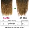 imageNAYOO Senegalese Twist Crochet Hair For Black Women  8 Packs 35 StrandsPack Small Twist Crochet Braids Hair Hot Water Setting Crochet Braiding Hair Straight Ends18 Inch 1B1B27