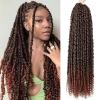 imagePassion Twist Hair  8 Packs 14 Inch Passion Twist Crochet Hair For Women Crochet Pretwisted Curly Hair Passion Twists Synthetic Braiding Hair Extensions 14 Inch 8 Packs T27T350