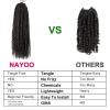 imagePassion Twist Hair  8 Packs 14 Inch Passion Twist Crochet Hair For Women Crochet Pretwisted Curly Hair Passion Twists Synthetic Braiding Hair Extensions 14 Inch 8 Packs T274