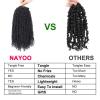 imagePassion Twist Hair  8 Packs 14 Inch Passion Twist Crochet Hair For Women Crochet Pretwisted Curly Hair Passion Twists Synthetic Braiding Hair Extensions 14 Inch 8 Packs T271 B