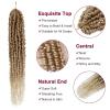 imagePassion Twist Hair  8 Packs 14 Inch Passion Twist Crochet Hair For Women Crochet Pretwisted Curly Hair Passion Twists Synthetic Braiding Hair Extensions 14 Inch 8 Packs T27T27613