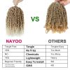 imagePassion Twist Hair  8 Packs 14 Inch Passion Twist Crochet Hair For Women Crochet Pretwisted Curly Hair Passion Twists Synthetic Braiding Hair Extensions 14 Inch 8 Packs T27T27613