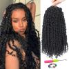 imagePassion Twist Hair  8 Packs 14 Inch Passion Twist Crochet Hair For Women Crochet Pretwisted Curly Hair Passion Twists Synthetic Braiding Hair Extensions 14 Inch 8 Packs T271 B