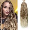 imagePassion Twist Hair  8 Packs 14 Inch Passion Twist Crochet Hair For Women Crochet Pretwisted Curly Hair Passion Twists Synthetic Braiding Hair Extensions 14 Inch 8 Packs T27T27613