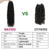 imagePassion Twist Hair  8 Packs 14 Inch Passion Twist Crochet Hair For Women Crochet Pretwisted Curly Hair Passion Twists Synthetic Braiding Hair Extensions 14 Inch 8 Packs T274