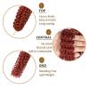 imagePassion Twist Hair  8 Packs 14 Inch Passion Twist Crochet Hair For Women Crochet Pretwisted Curly Hair Passion Twists Synthetic Braiding Hair Extensions 14 Inch 8 Packs T27350
