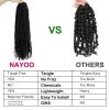 imagePassion Twist Hair  8 Packs 14 Inch Passion Twist Crochet Hair For Women Crochet Pretwisted Curly Hair Passion Twists Synthetic Braiding Hair Extensions 14 Inch 8 Packs T271 B