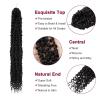 imagePassion Twist Hair  8 Packs 14 Inch Passion Twist Crochet Hair For Women Crochet Pretwisted Curly Hair Passion Twists Synthetic Braiding Hair Extensions 14 Inch 8 Packs T271B