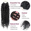imagePassion Twist Hair  8 Packs 14 Inch Passion Twist Crochet Hair For Women Crochet Pretwisted Curly Hair Passion Twists Synthetic Braiding Hair Extensions 14 Inch 8 Packs T271B