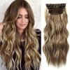 Medium Brown Ash Blonde