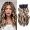 Medium Brown Ash Blonde