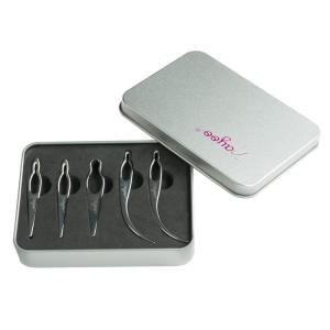 imageNAYOO Dreadlock Tool 5 Pieces Interlocking Tool Needle for Dreads 5 in 1 Silver Starting and Maintaining Your Locs Easily Wide Range of Uses