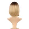 imageNAYOO Blonde Bob Wig with Bangs 12 Inch Short Blonde Wigs for Women Easy To Wear Straight Bob Wig Natural Look Colorful Wigs With Bangs Synthetic Wig For Everyday Use Parties613Ablonde