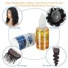 imageLace Wig Glue Hair Replacement Invisible Bonding Glue for Lace Hairpieces Wig Closure Frontal Toupee Systems Tape in Hair Extensions Adhesive Remover Lace Glue ampamp Remover 2 Bottles