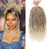 imageNice One PreTwisted Passion Twist Hair 8 Packs 112 Strands Pre Looped Passion Twist Braiding Hair for Women Short Passion Twists Crochet Hair Extensions 20 Inch Pack of 8 1BT27613