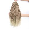 imageNice One PreTwisted Passion Twist Hair 8 Packs 112 Strands Pre Looped Passion Twist Braiding Hair for Women Short Passion Twists Crochet Hair Extensions 20 Inch Pack of 8 1BT27613