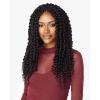 imageNice One PreTwisted Passion Twist Hair 8 Packs 112 Strands Pre Looped Passion Twist Braiding Hair for Women Short Passion Twists Crochet Hair Extensions 20 Inch Pack of 8 1B1B